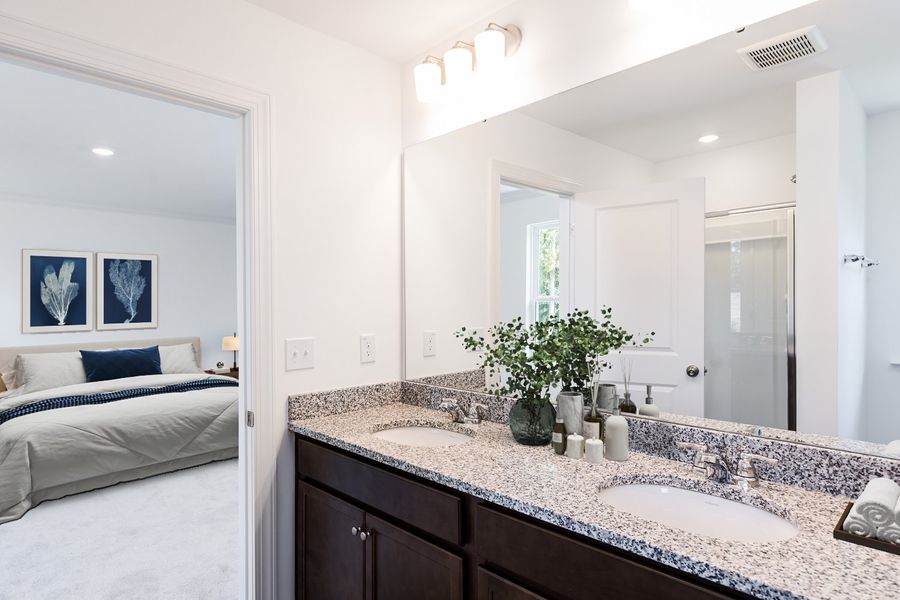 Representative furnished interior of a home built from the Stella by Taylor Morrison in Camden Place, Angier (Image 8).