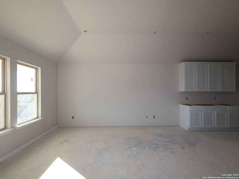 In-progress construction of a new home in Hunters Ranch, San Antonio, TX (Image 24).