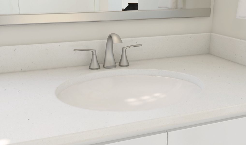 Primary bath circle sinks