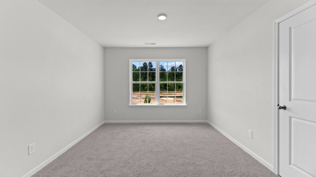 Spacious, unfurnished interior of a new home in Beaver Dam Crossing, Bailey (Image 21). Spacious, unfurnished interior of a new home in Beaver Dam Crossing, Bailey (Image 21).