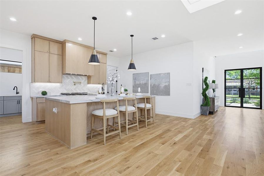 Furnished interior view inside a new home in , Dallas (Image 9). Furnished interior view inside a new home in , Dallas (Image 9).