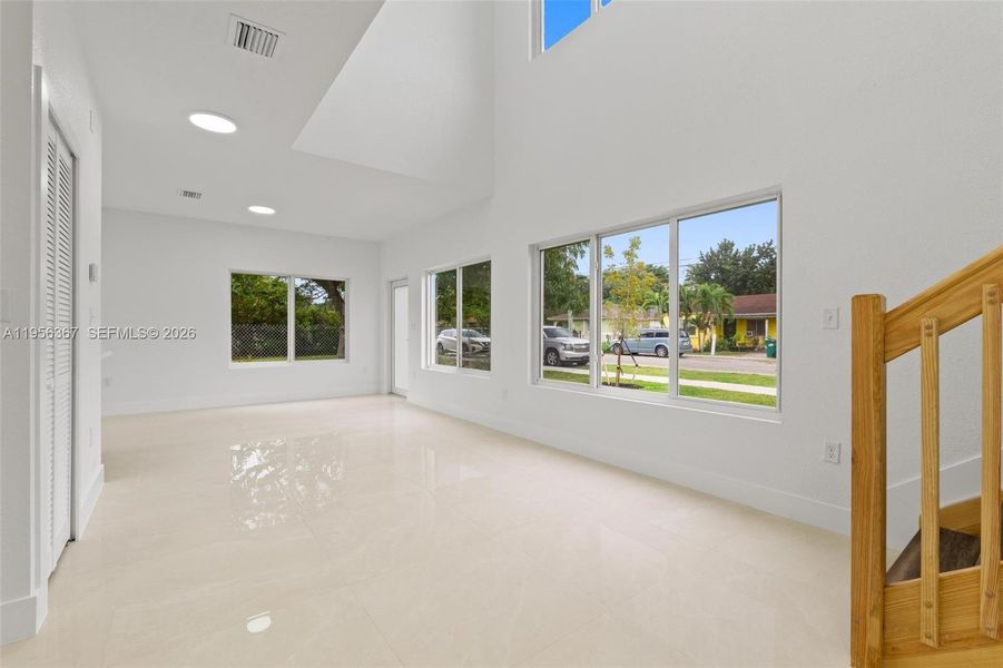 Spacious, unfurnished interior of a new home in , Miami (Image 16). Spacious, unfurnished interior of a new home in , Miami (Image 16).
