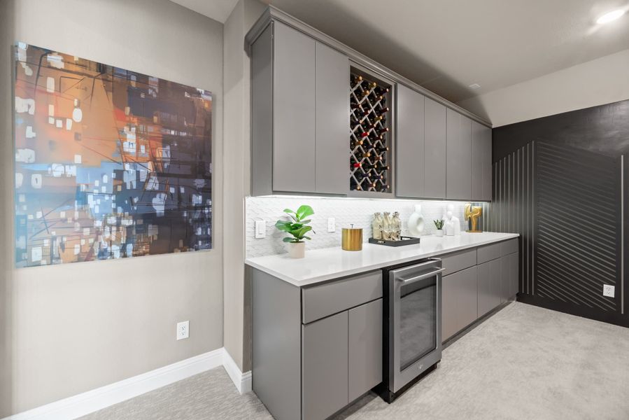 Furnished interior view inside a new home in Sweetgrass, Haslet (Image 30).
