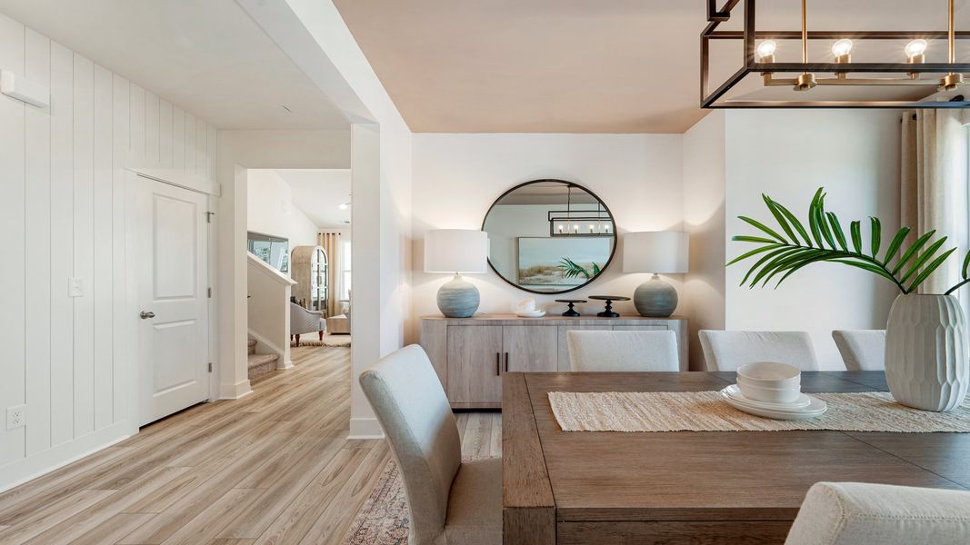 Furnished interior view inside a new home in Chestnut Farms, Longs (Image 8).