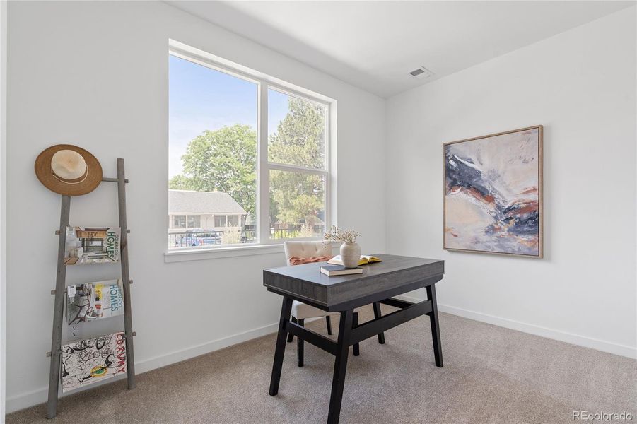 Furnished interior view inside a new home in , Denver (Image 7).