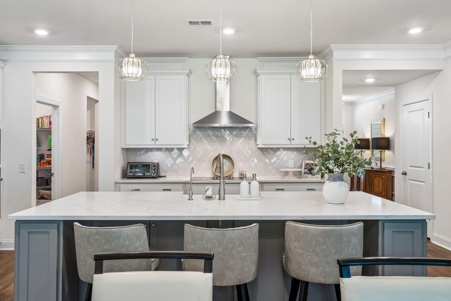 Furnished interior view inside a new home in , Huger (Image 43).