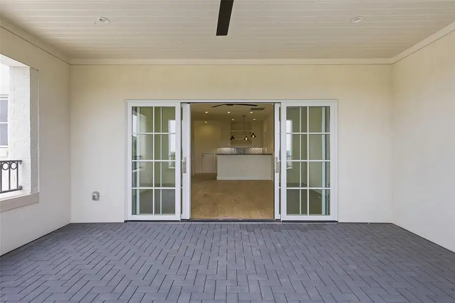Third floor outdoor living