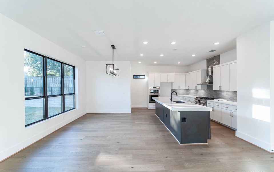Furnished interior view inside a new home in Preserve at Lakeway, Austin (Image 6).