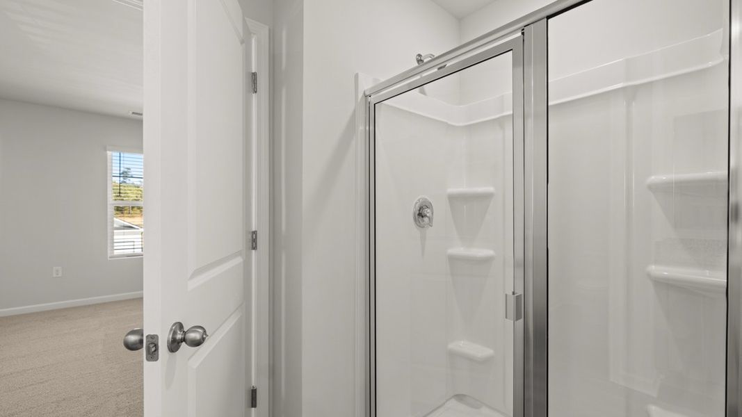 Representative interior finishes for a home built from the Robie by D.R. Horton in Highland Hills, Graniteville (Image 12).