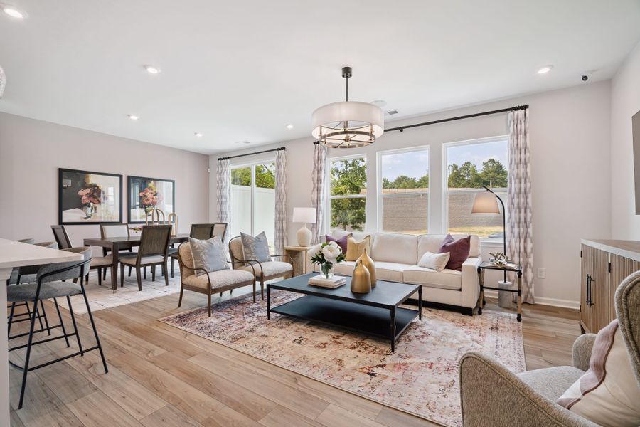 Furnished interior view inside a new home in Millstone, Cramerton (Image 5).