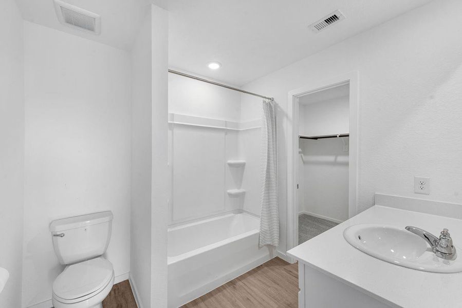 Furnished interior view inside a new home in Tavola, New Caney (Image 9).