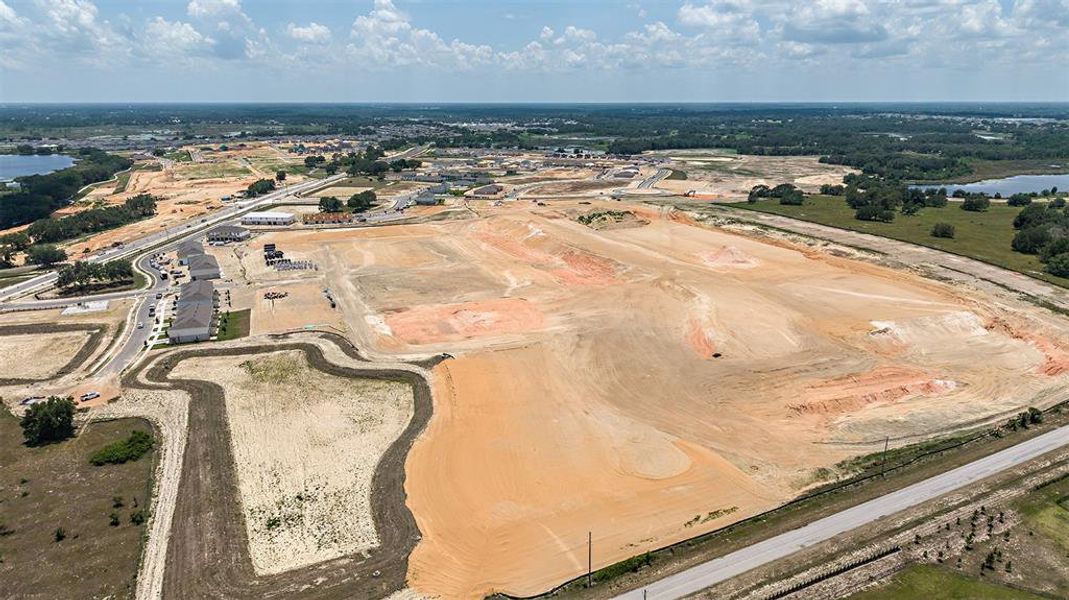 Site preparation for new homesites in Waterstone, Groveland (Image 44).