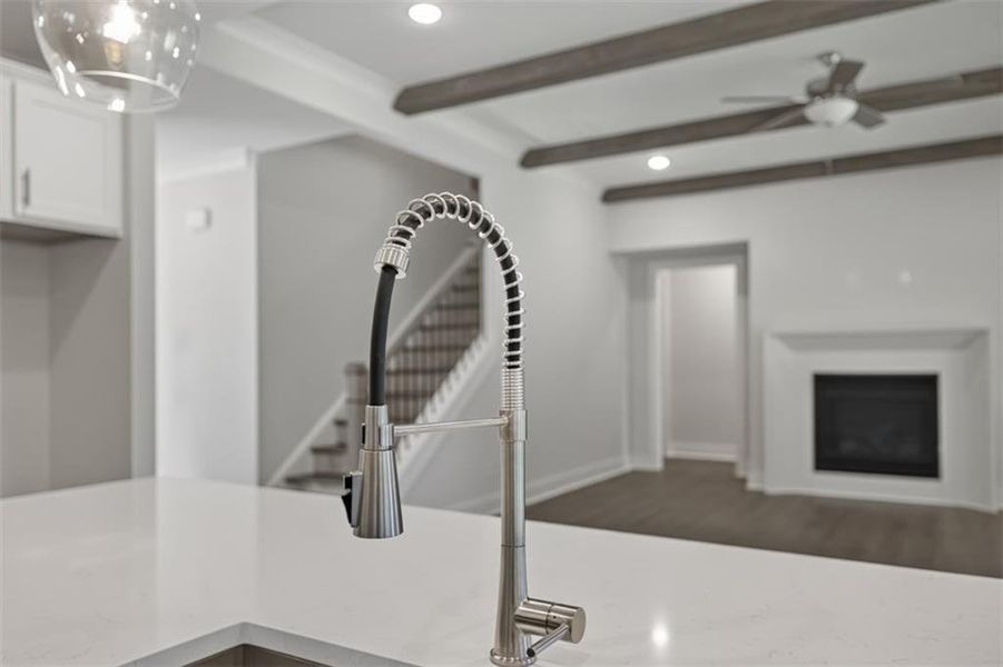Close-up of interior finishes inside a home in , Gainesville (Image 19).