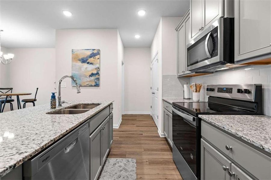 Furnished interior view inside a new home in , Villa Rica (Image 27).