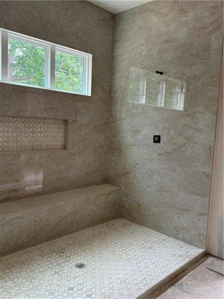 In-progress construction of a new home in , Flowery Branch, GA (Image 4).