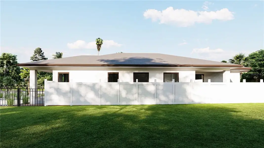 Exterior details and patio area of a home in , St. Petersburg (Image 8).