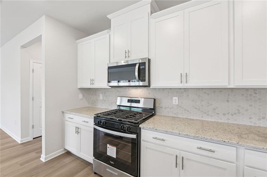 Furnished interior view inside a new home in Preserve at Mountain Creek, Pendergrass (Image 11).