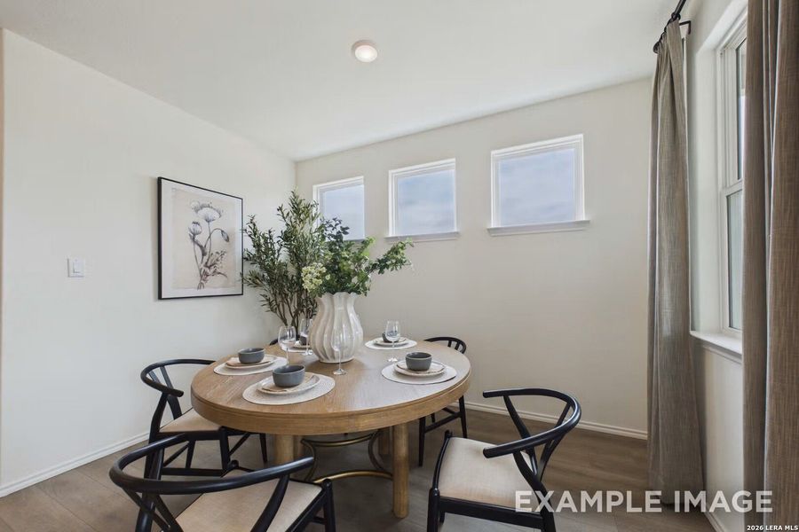 Furnished interior view inside a new home in Morgan Meadows, San Antonio (Image 16).