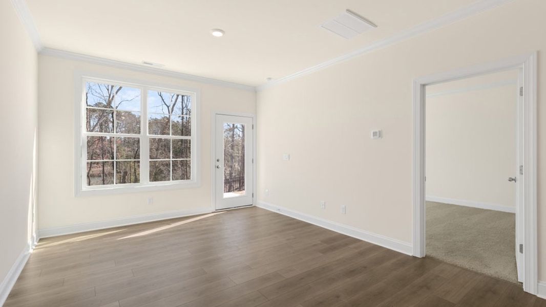 Spacious, unfurnished interior of a new home in Lybrook Village, Advance (Image 7).