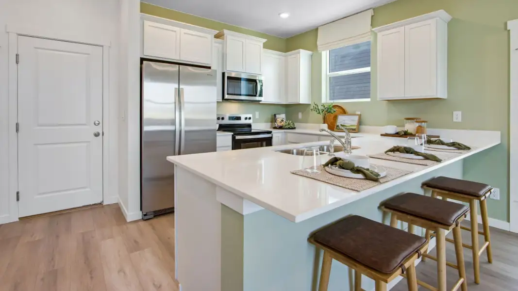 Furnished interior view inside a new home in Tailholt, Severance (Image 7).