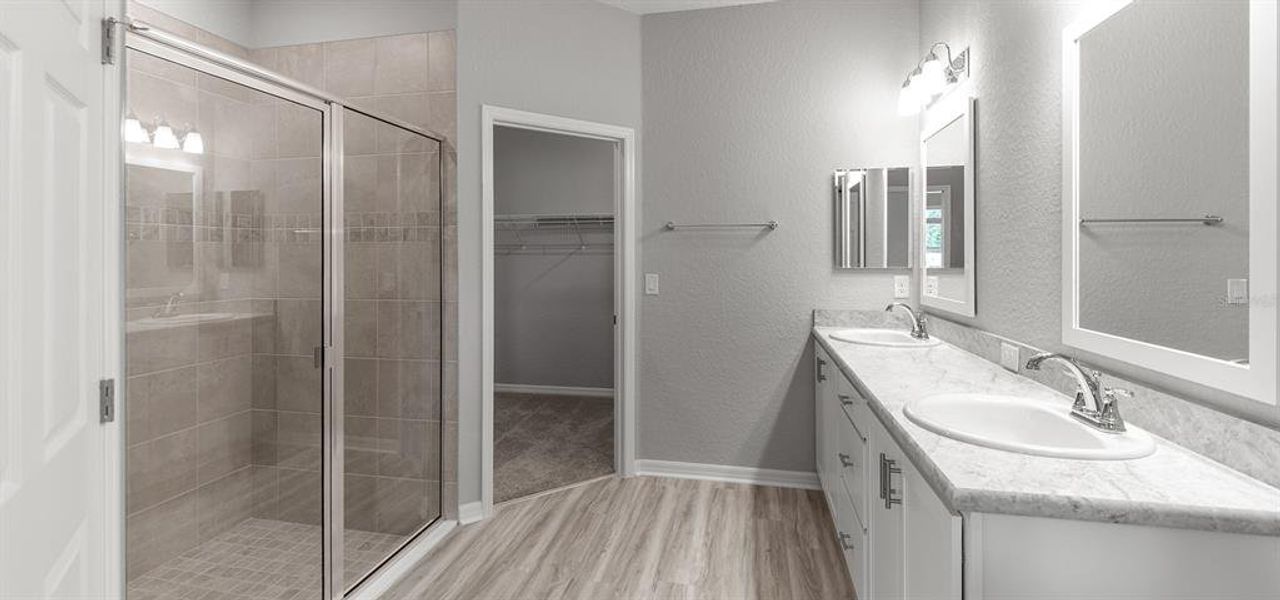 Furnished interior view inside a new home in Vista Trace, Belleview (Image 8).