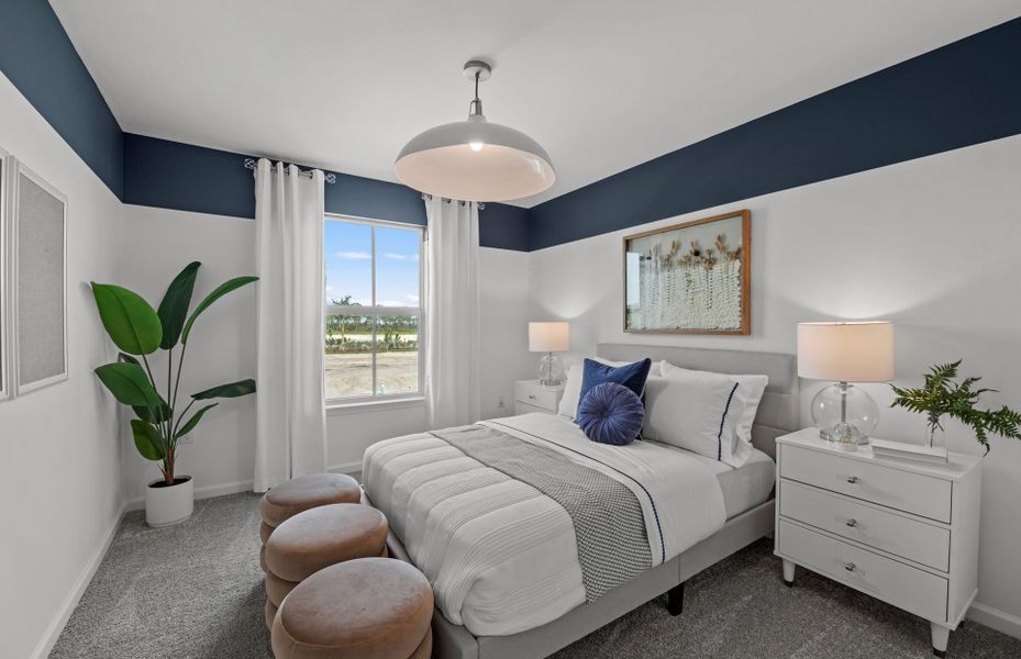 Furnished interior view inside a new home in Reagan Landing, Bradenton (Image 11).