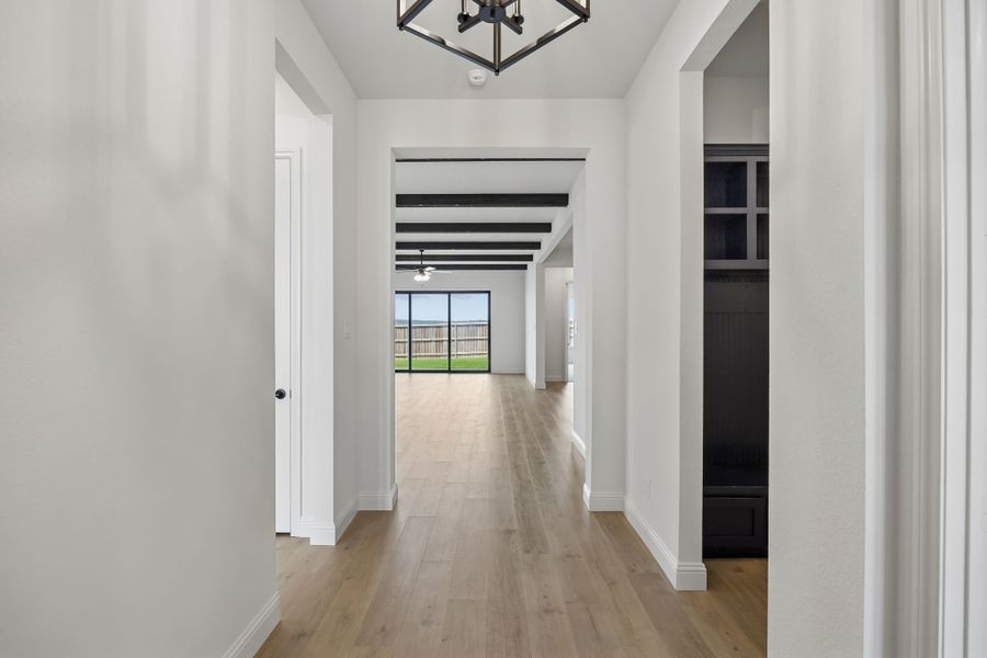 Spacious, unfurnished interior of a new home in Country Lakes, Denton (Image 9). Spacious, unfurnished interior of a new home in Country Lakes, Denton (Image 9).