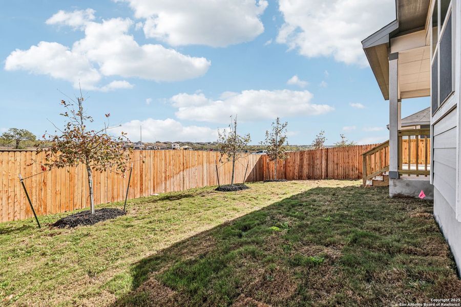 Exterior details and patio area of a home in Remington Ranch, San Antonio (Image 4). Exterior details and patio area of a home in Remington Ranch, San Antonio (Image 4).