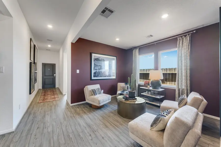 Furnished interior view inside a new home in Hockley Meadows, Hockley (Image 3).
