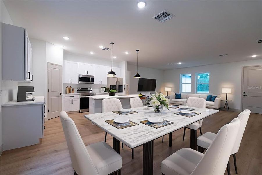 Furnished interior view inside a new home in , Sorrento (Image 27).