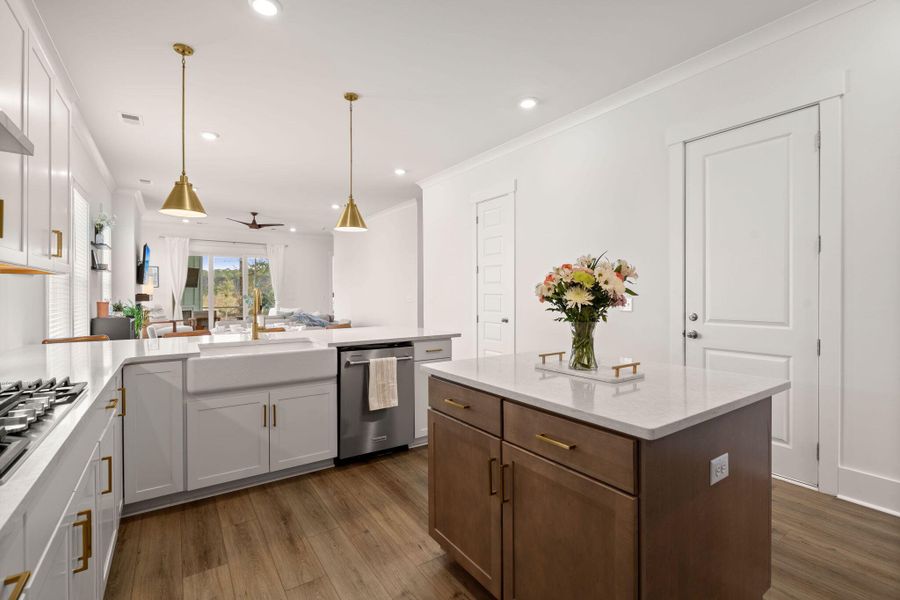 Furnished interior view inside a new home in , Summerville (Image 14).