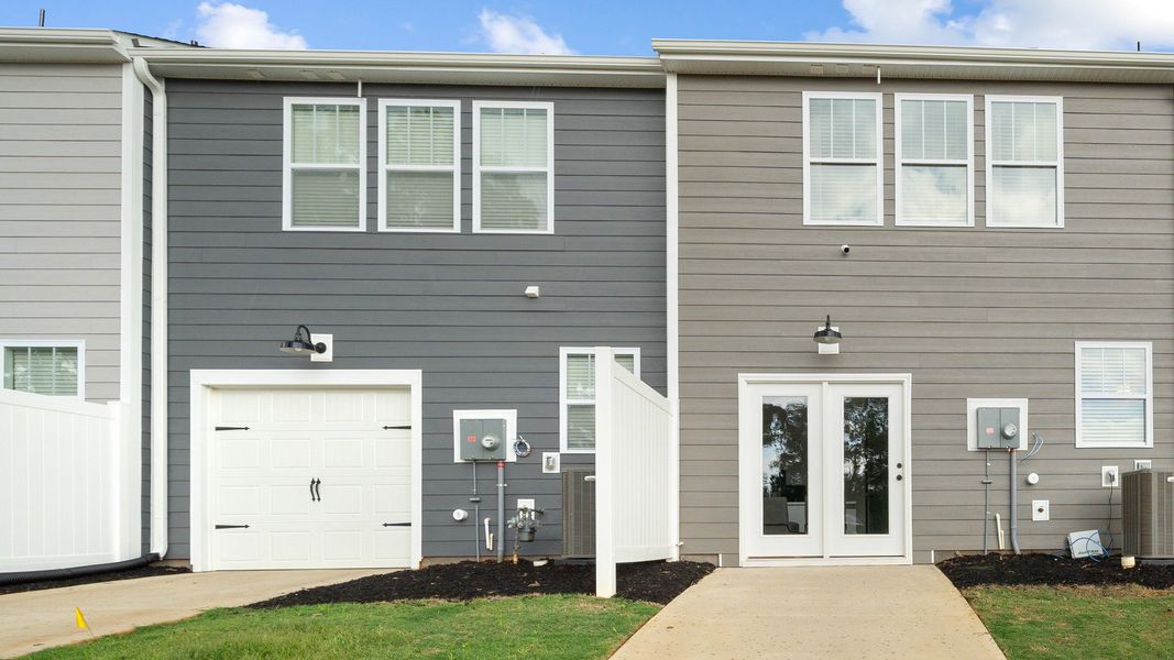 Rear Entry of The Winchester Design by DRB Homes