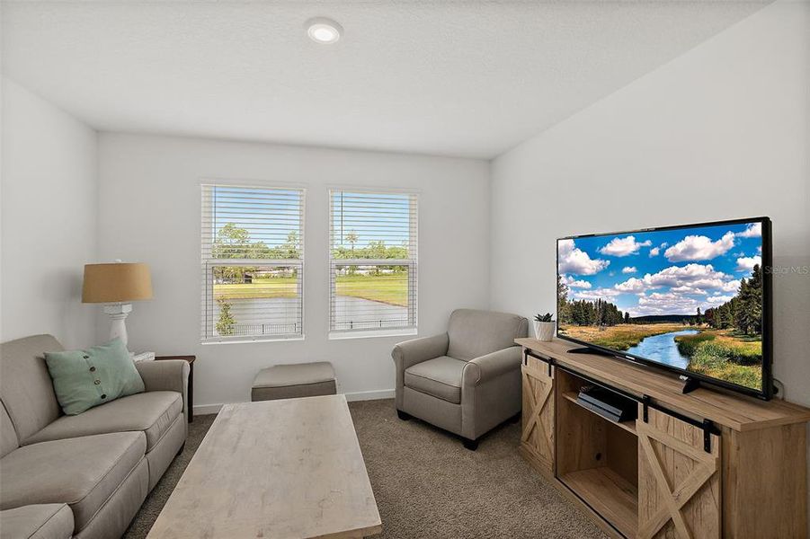 Furnished interior view inside a new home in , Palm Coast (Image 46). Furnished interior view inside a new home in , Palm Coast (Image 46).