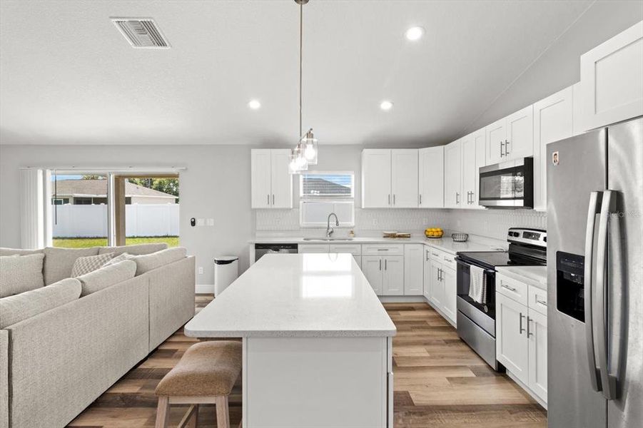 Furnished interior view inside a new home in , Ocala (Image 35).