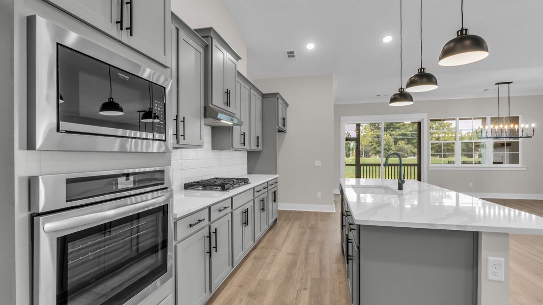 Furnished interior view inside a new home in Shelton Square, Murfreesboro (Image 21).