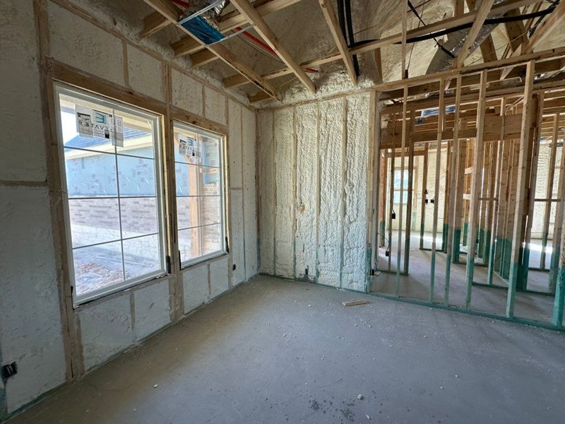 In-progress construction of a new home in Fannin Ranch, Leonard, TX (Image 9).