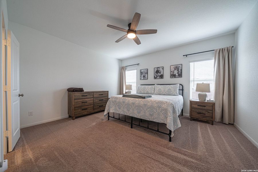 Furnished interior view inside a new home in Hidden Trails, Bulverde (Image 14).