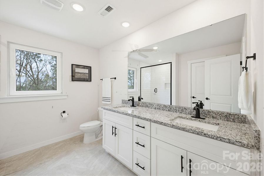 Furnished interior view inside a new home in , Hickory (Image 14).