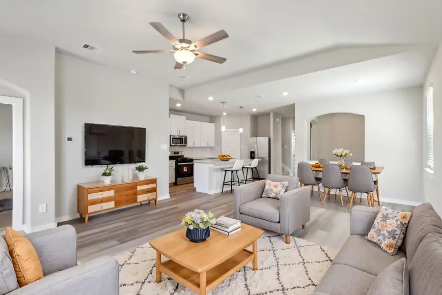 Photo is not of the actual home but is an inspirational photo of builder’s model home and may depict options, furnishings, and/or decorator features that are not included. Photo is not of the actual home but is an inspirational photo of builder’s model home and may depict options, furnishings, and/or decorator features that are not included.