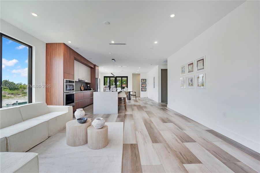 Furnished interior view inside a new home in , Hollywood (Image 12).