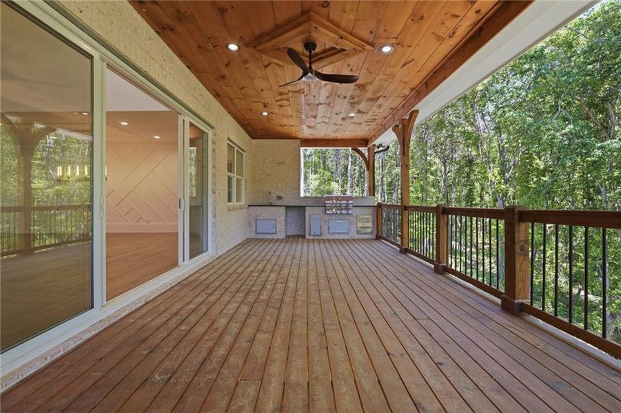 Exterior details and patio area of a home in , Bethlehem (Image 32).