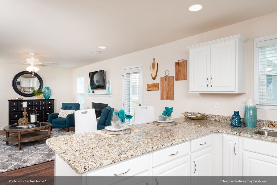 Furnished interior view inside a new home in Killians Crossing, Blythewood (Image 5).