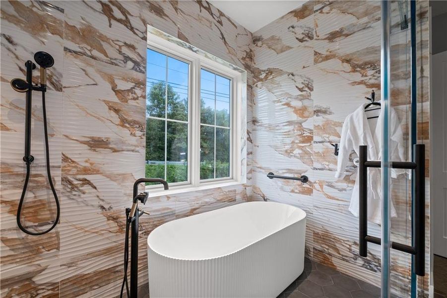 Furnished interior view inside a new home in , Marietta (Image 22).