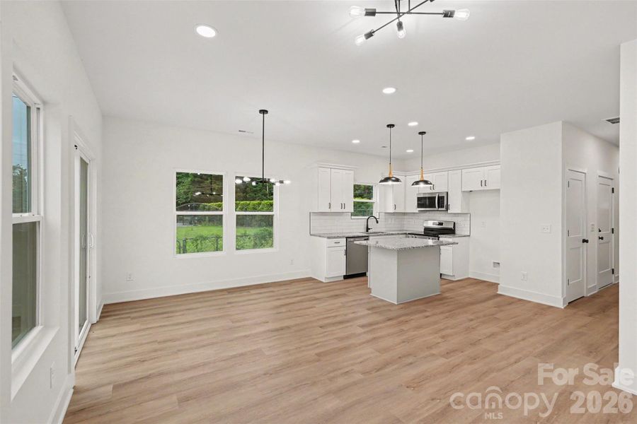 Spacious, unfurnished interior of a new home in , Charlotte (Image 24).
