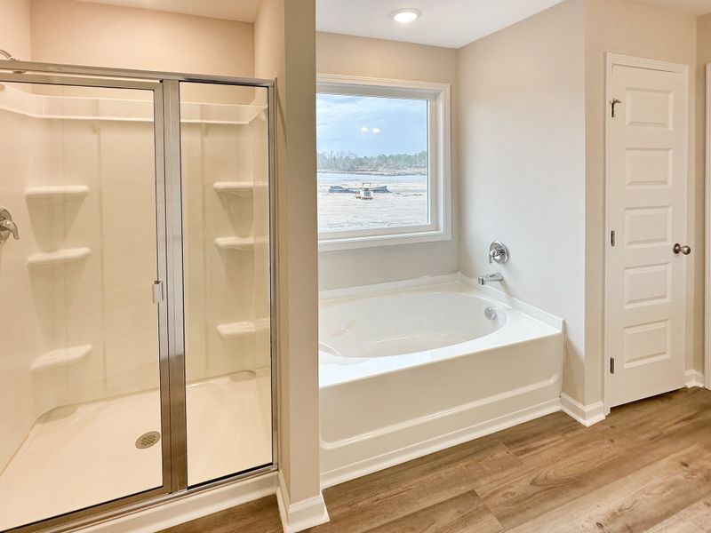 Furnished interior view inside a new home in Grand Reserve, Hinesville (Image 10).
