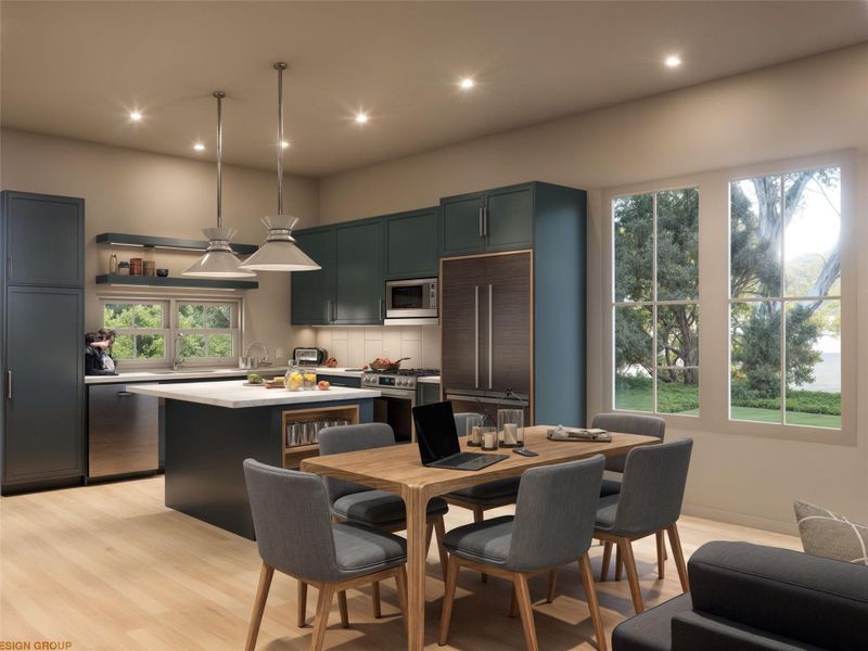 Furnished interior view inside a new home in , Austin (Image 14).