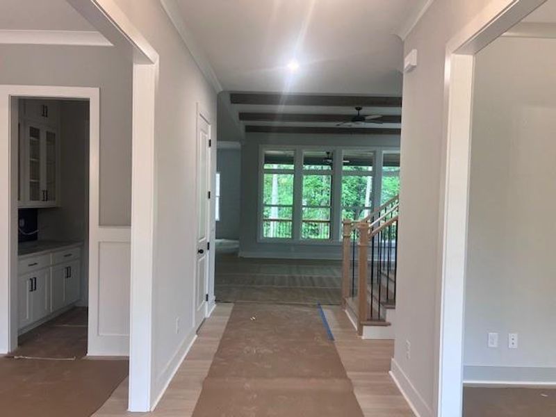 In-progress construction of a new home in , Cumming, GA (Image 16).