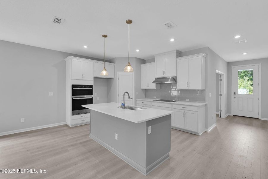 Furnished interior view inside a new home in Landing at Olde Florida, St. Augustine (Image 13).