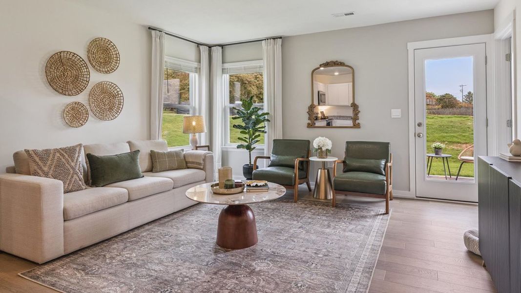 Furnished interior view inside a new home in Fieldcrest Acres, Blountville (Image 28).