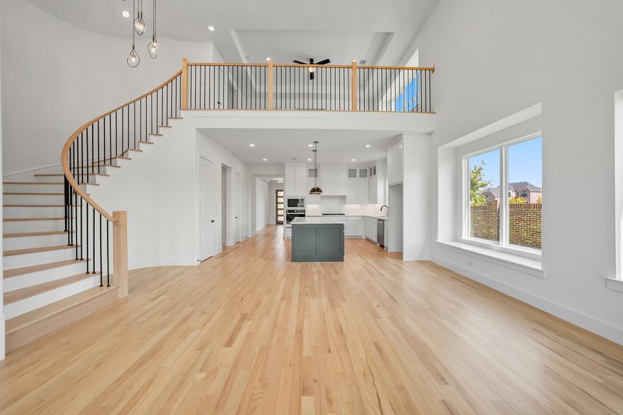 Spacious, unfurnished interior of a new home in Estates at Rockhill, Frisco (Image 22). Spacious, unfurnished interior of a new home in Estates at Rockhill, Frisco (Image 22).